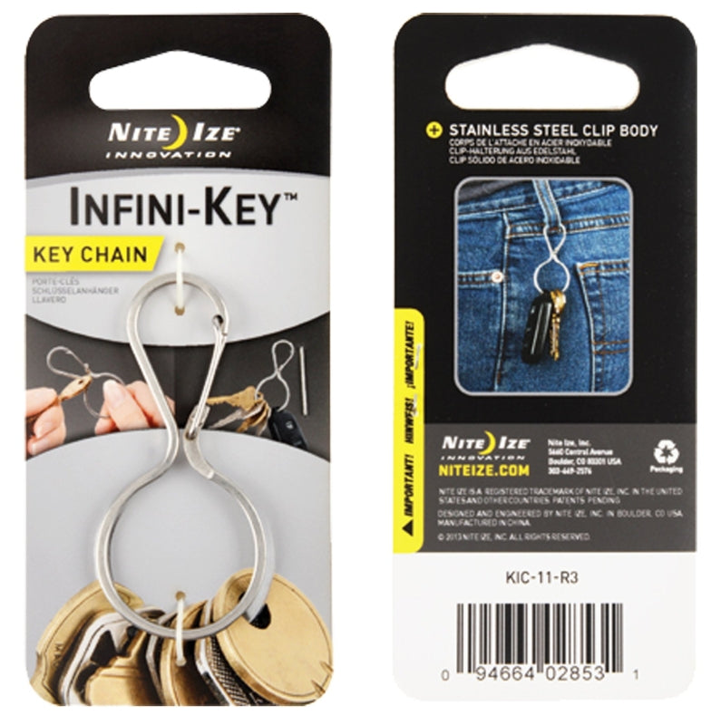 KIC-11-R3 KEY CHN STNLS INFINI