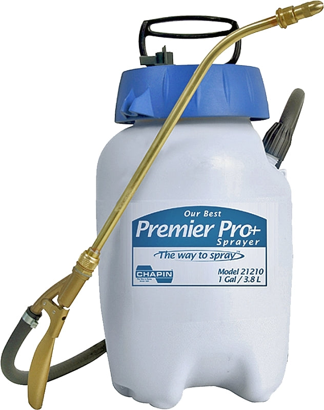 Chapin 21210XP Handheld Sprayer, 1 gal Tank, Poly Tank, 42 in L Hose, White