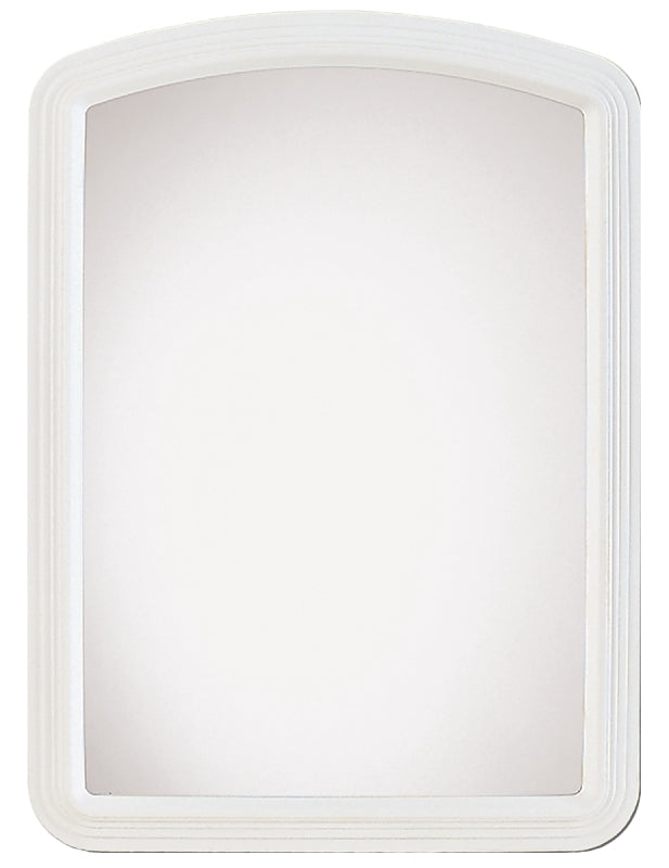 20-0410 MIRROR ARCH 16X22 WHT