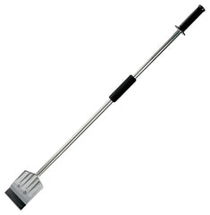 Richard 13348 Floor Scraper, 4 in L Blade, 4 in W Blade, HCS Blade, Foam Grip Handle, PVC/Steel Handle