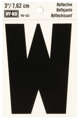 RV-50/W RV VNYL LETTER W 3IN