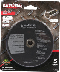 9426 CUTOFF WHEEL 4X1/16X3/8
