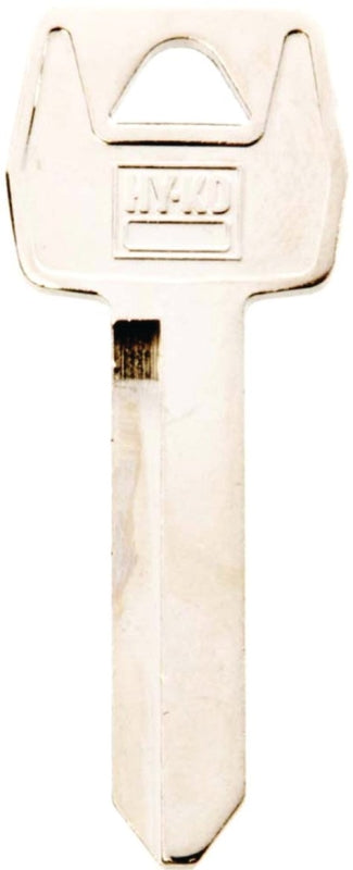 Hy-Ko 11010H51 Key Blank, Brass, Nickel, For: Ford, Lincoln, Mercury Vehicles, H51 Key Number