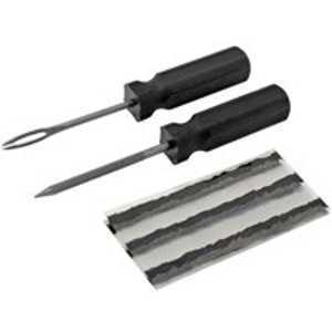 Genuine Victor 22-5-10104-VFA Tire Repair Kit, Includes (3) 4 in Black Tire Repair Plugs, Rasp Tools