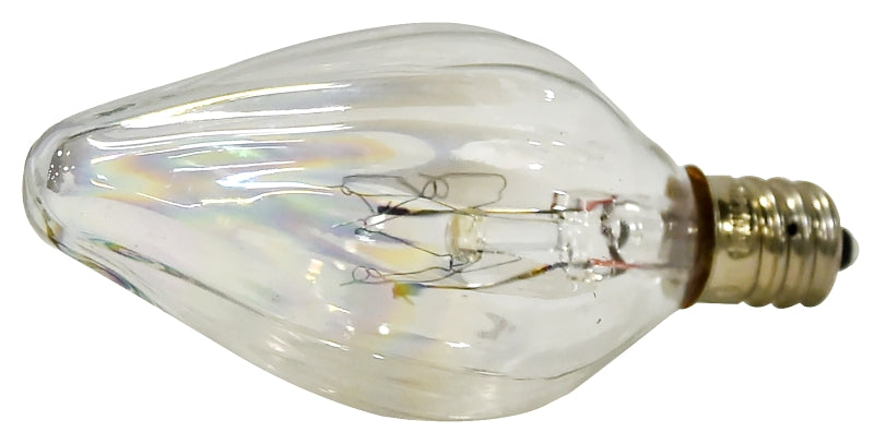 13434 FLM CLR CNDL BULB15W 2CD