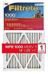 9804-4 FILTER AIR 14X25X1IN