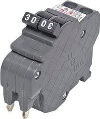Federal Pacific UBIF0230N Circuit Breaker, Type NC, 30 A, 2-Pole, 120/240 V, Plug, Gray