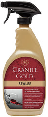 Granite Gold GG0036 Penetrating Sealer, 24 oz Bottle, Liquid, Slight Alcohol, Clear