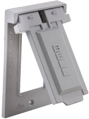 5103-0 GFCI VERT 1G COVER GRAY