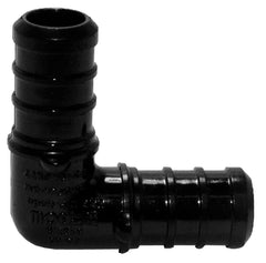 502088 1/2IN ELBOW BLACK PEX F