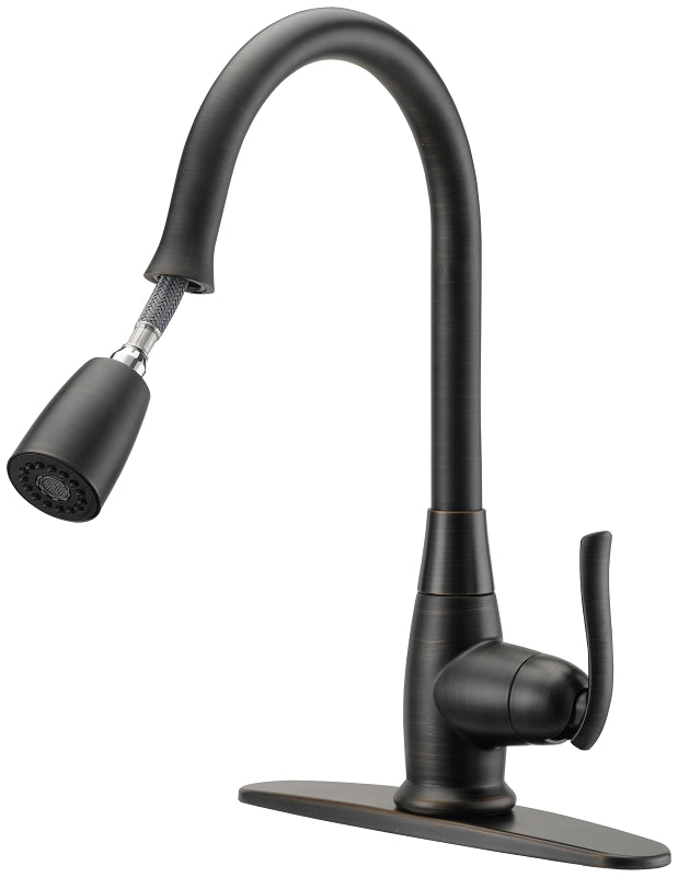 FAUCET KITCHEN PULLDOWN V-BRNZ