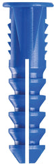 COBRA ANCHORS 193S Screw Anchor, #8-10 Thread, 1-1/4 in L, Polyethylene, 175 lb
