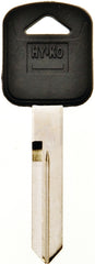 Hy-Ko 12005H75 Key Blank, Brass, Nickel, For: Ford Vehicle Locks, Black