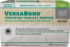 Custom VersaBond Flex Series MTSG25 Thin-Set Mortar, Gray, Powder, 25 lb, Bag