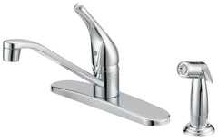 FAUCET KITCHEN 8IN LEVER CHRM