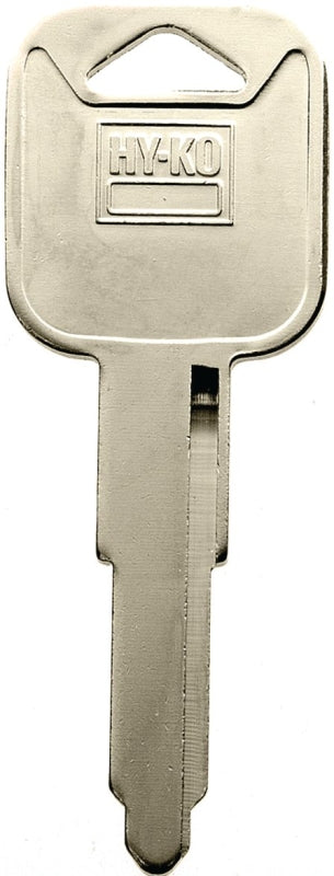 Hy-Ko 11010B58 Key Blank, Brass, Nickel, B58 Key Number