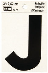 RV-50/J RV VNYL LETTER J 3IN