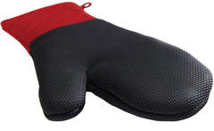 90963 MITT GRILL BLACK/RED