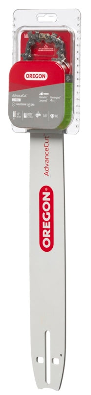 Oregon AdvanceCut 27853 Series Bar and Chain Combo, Small Bar Nose Radius, Suitable for: 920, 939, 66, 90, 910 Chainsaws
