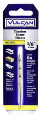 BIT DRILL TITANIUM 1/8IN