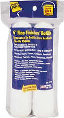 Foampro 176 Fine Finish Roller Refill, 3/8 in Thick Nap, 6 in L, Foam Cover