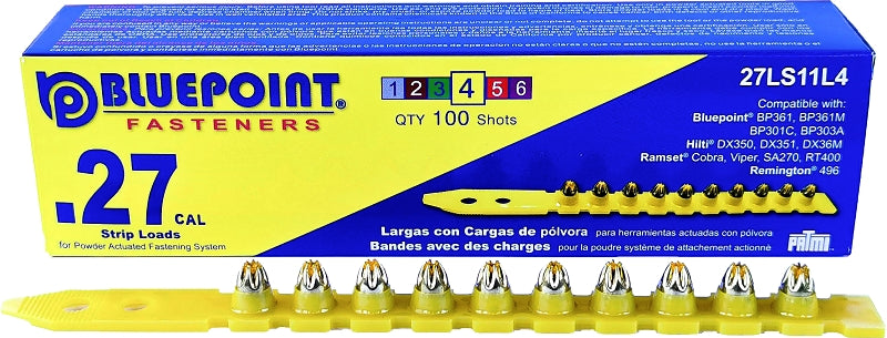 LOAD STRIP LONG YELLOW 0.27CAL