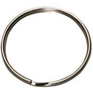 Hy-Ko KB112 Key Ring, 3 in OD Dimensions, Rust-Resistant, Split