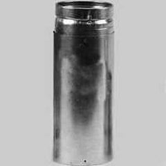 Selkirk 243086 Adjustable Pellet Stove Pipe, 3 in Dia, 12 in L, Steel