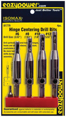 81779 4PK. HINGE CENTERING BIT