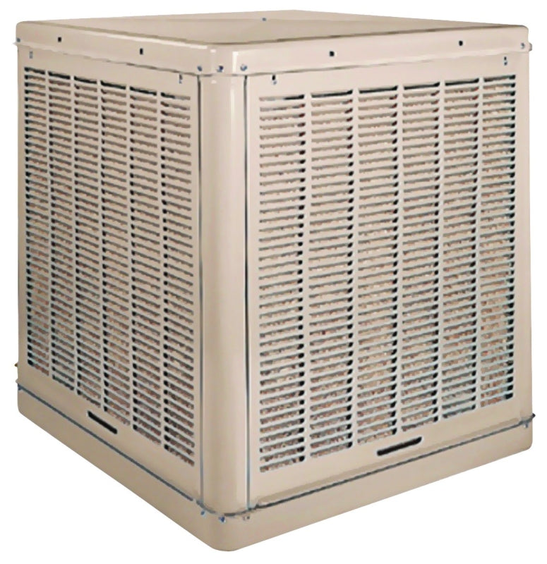 Champion-Essick 5000DD Evaporative Cooler, 10.7 gal Tank, 1 or 2 Speed (Motor Not Included)-Speed, 115 V, Cool Sand