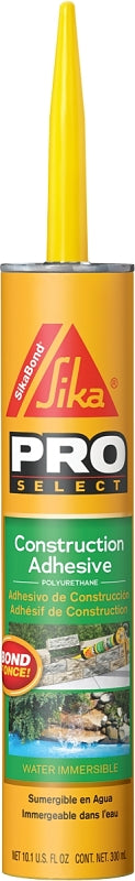 Sika 106403 Construction Adhesive, Gray, 10.1 oz, Cartridge