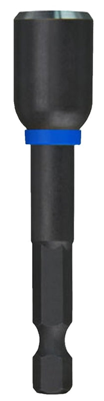 Milwaukee SHOCKWAVE Impact Duty Series 49-66-4735 Nut Driver, 3/8 in Drive, 2-9/16 in OAL, Secure-Grip Handle, Magnetic