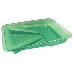 Richard 92078 Paint Tray, 9-1/2 in L, 2 L Capacity, Plastic, Green