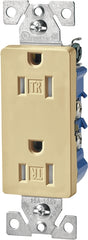 TR1107V DECO DUPLEX RECPT IVRY