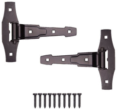 T-HINGE ORNT BLK STL 7-11/16IN