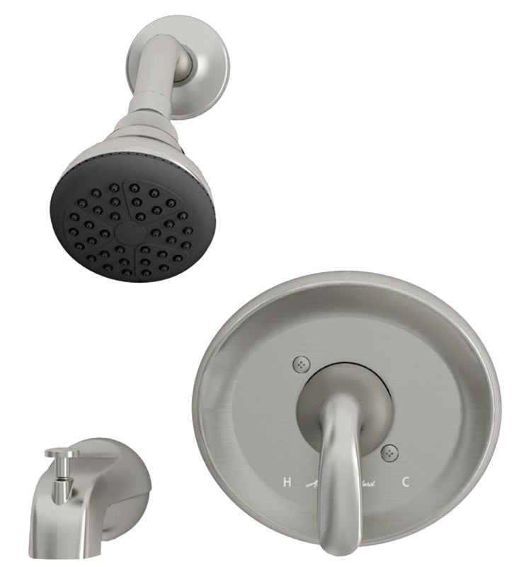 American Standard Cadet Suite Series 9091512.295 Tub and Shower Faucet, Adjustable Showerhead, 2 gpm Showerhead