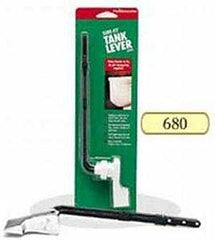 681C  CHROME LEVER FLUSH