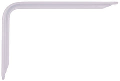 BRACKET SHELF MAG WHT 12IN