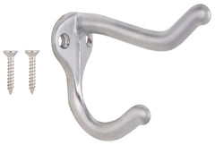 H62-B075 SAT CHRM COAT HOOK