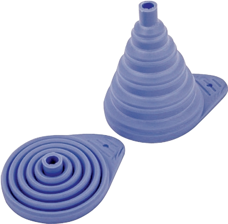 Chef Craft 21653 Collapsible Funnel, 3 in Dia, Plastic