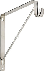 S822-091 BRACKET SHLF/ROD CHR