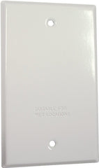 5173-6 WHT BLANK COVER 1G