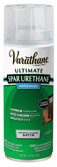Varathane Y250281 Spar Varnish, Satin, Clear, Liquid, 340 g, Aerosol Can