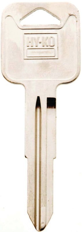 Hy-Ko 11010B65 Key Blank, Brass, Nickel, B65 Key Number