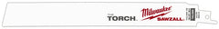 Milwaukee The Torch SAWZALL 48-01-2788 Reciprocating Saw Blade, 1 in W, 9 in L, 18 TPI, HSS Cutting Edge