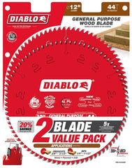 D124444VP BLADE SAW 44T 12IN