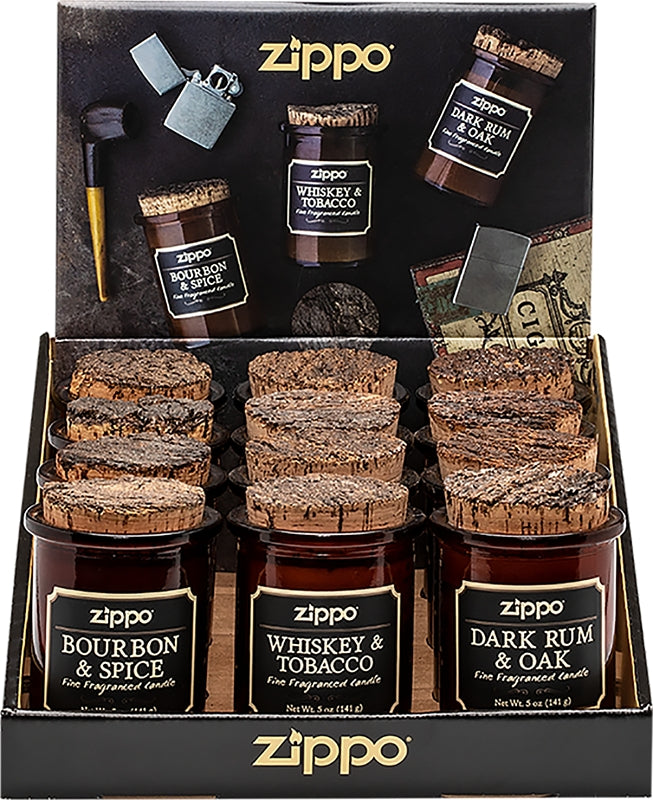 Zippo 70004 Spirit Candle, 5 oz, Assorted, 35 hr, Brown