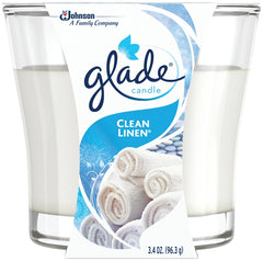 76958 CANDLE CLEAN LINEN 3.4OZ