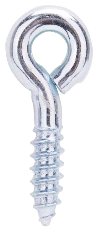 ProSource LR229 Screw Eye, 6 mm Dia Wire, 7 mm Thread, 3/4 in L Thread, 1-15/16 in OAL, 298 lb Working Load, Steel, Zinc
