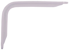 BRACKET SHELF MAG WHT 8IN